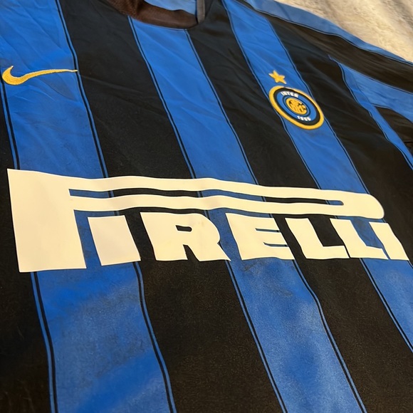 Inter Milan #17 Fabio Cannavaro 2003-04 Serie A Home Nike Jersey - Picture 5 of 8